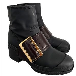 Burberry Buckle Boots like new